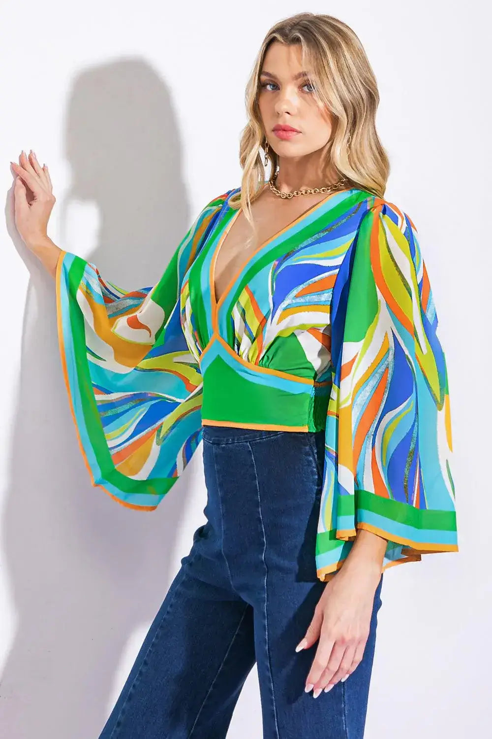 WE BELONG TOGETHER WOVEN CROP TOP - Flying Tomato - Flyclothing LLC