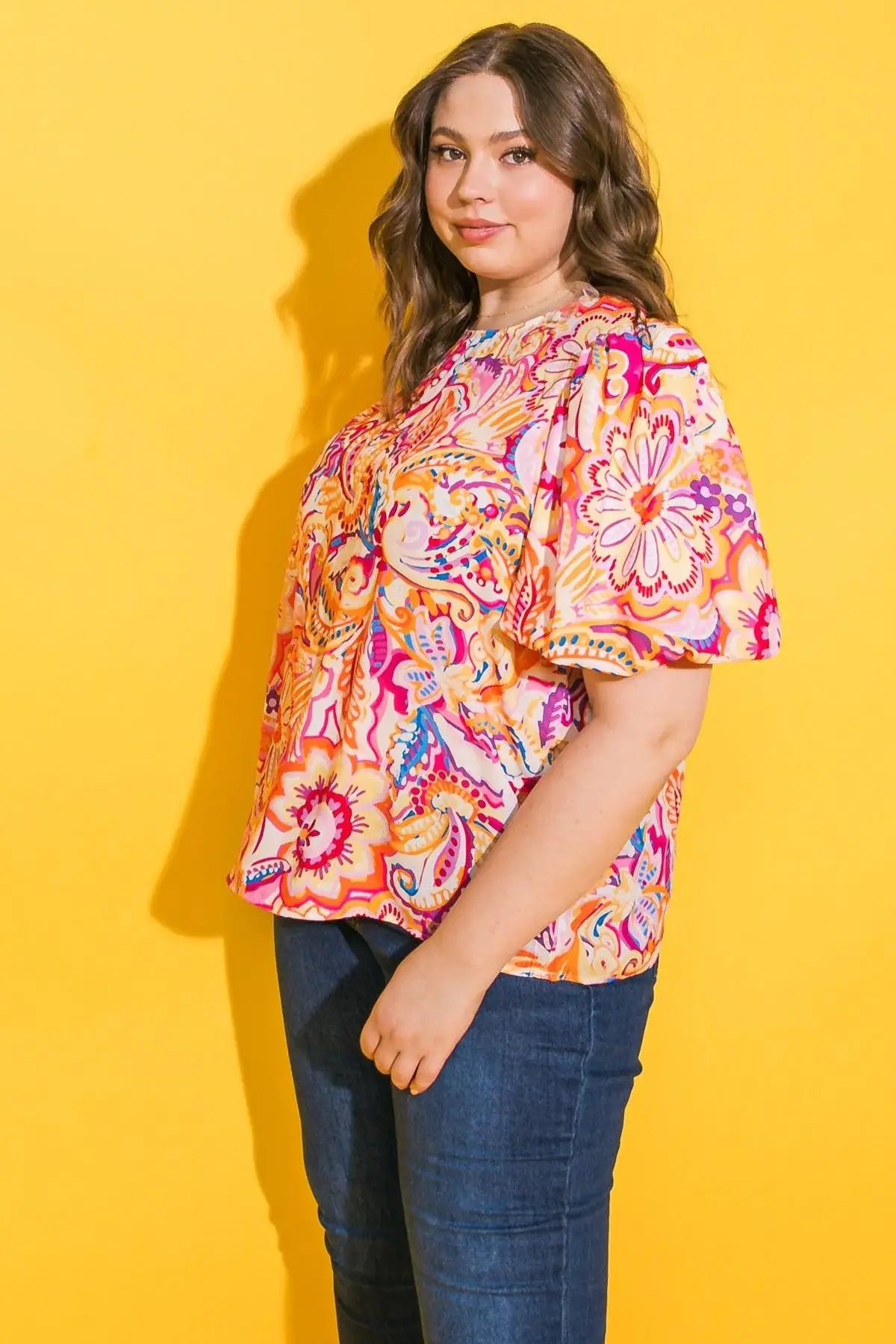 READY TO RUN WOVEN TOP - Flying Tomato - Flyclothing LLC