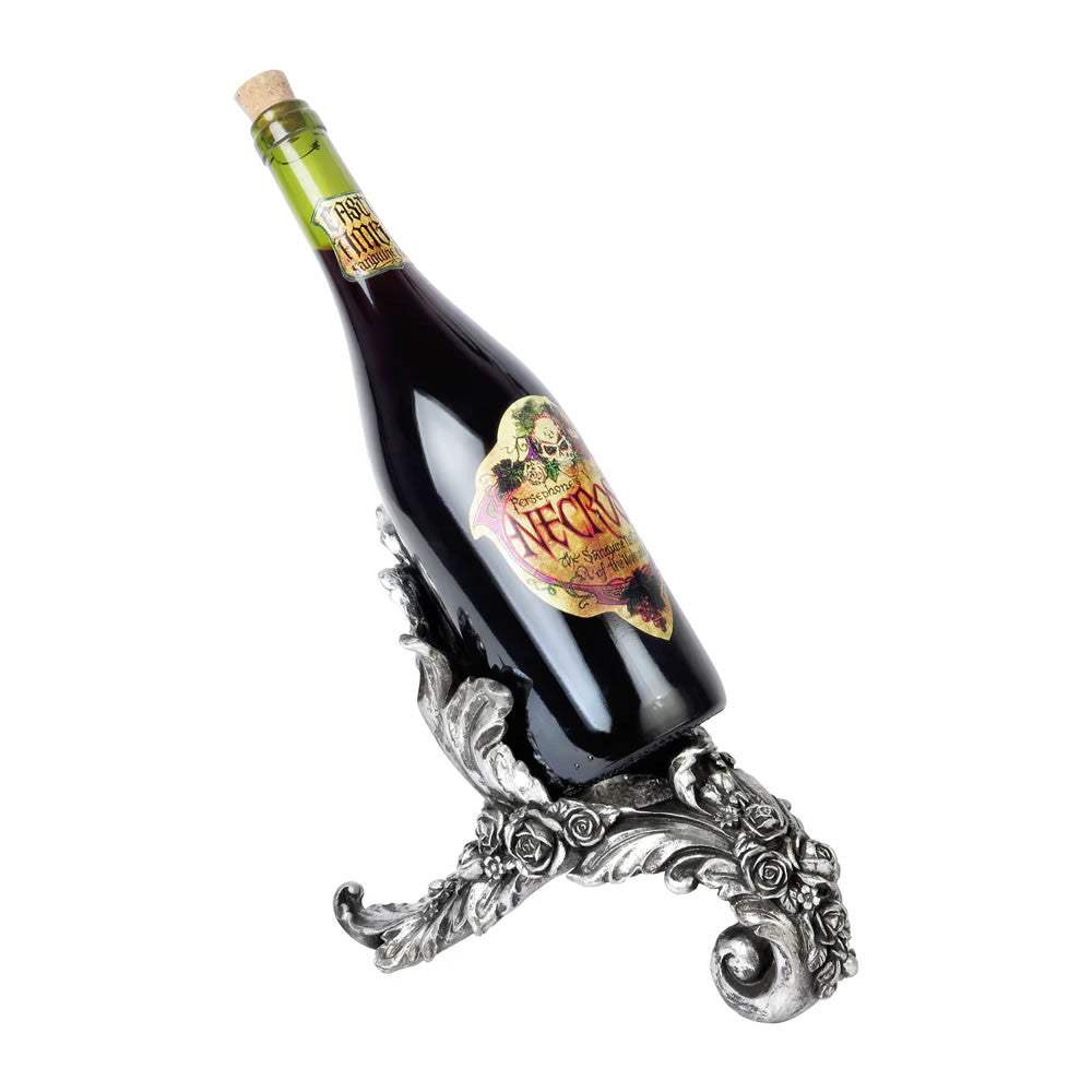 Antique Rose Wine Holder - Silver - Alchemy of England - Flyclothing LLC