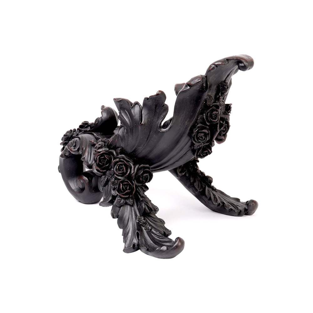 Antique Rose Wine Holder - Black - Alchemy of England - Flyclothing LLC