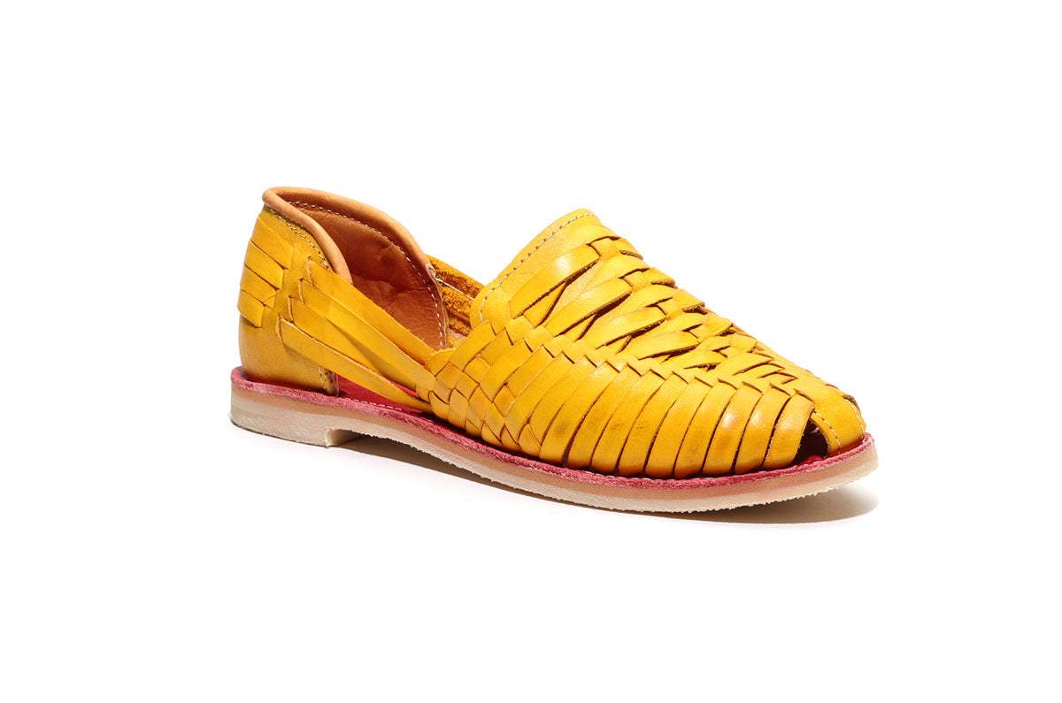 Cross Woven Huarache Mango - Bottomless Co. - Flyclothing LLC