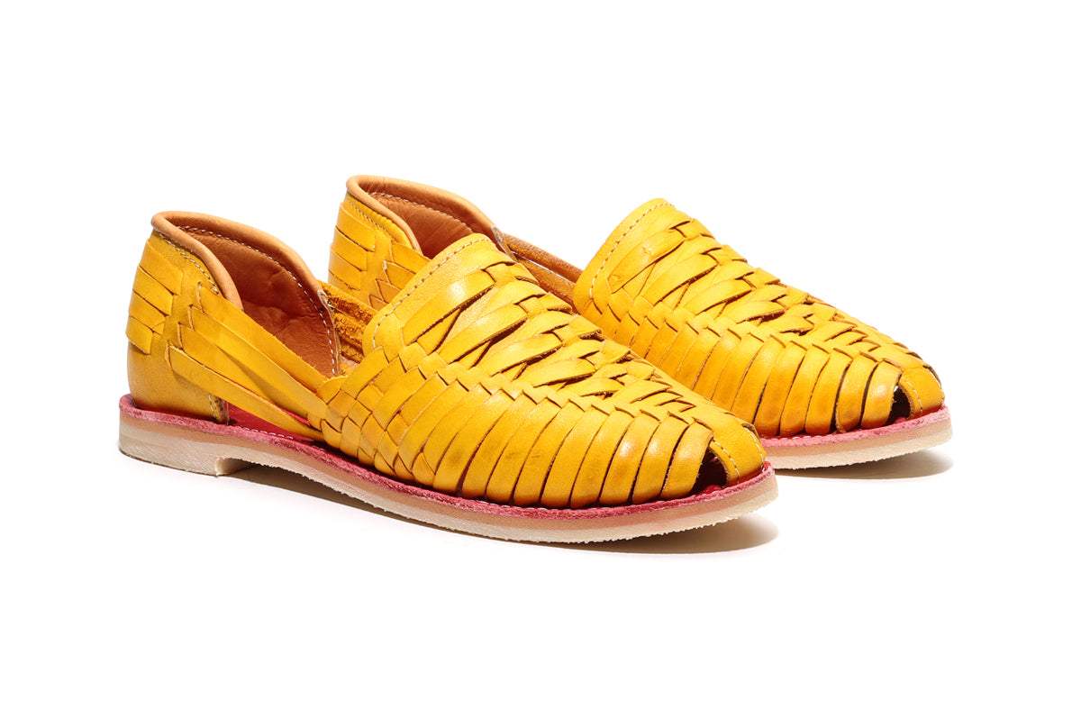 Cross Woven Huarache Mango - Bottomless Co. - Flyclothing LLC