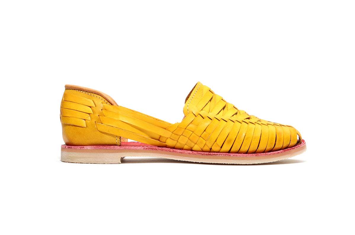 Cross Woven Huarache Mango - Bottomless Co. - Flyclothing LLC