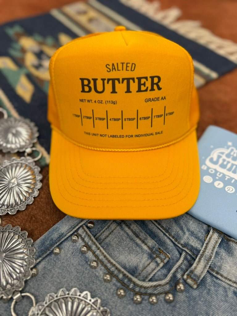 Salted Butter Stick Trucker Hat - Wild Junkie - Flyclothing LLC