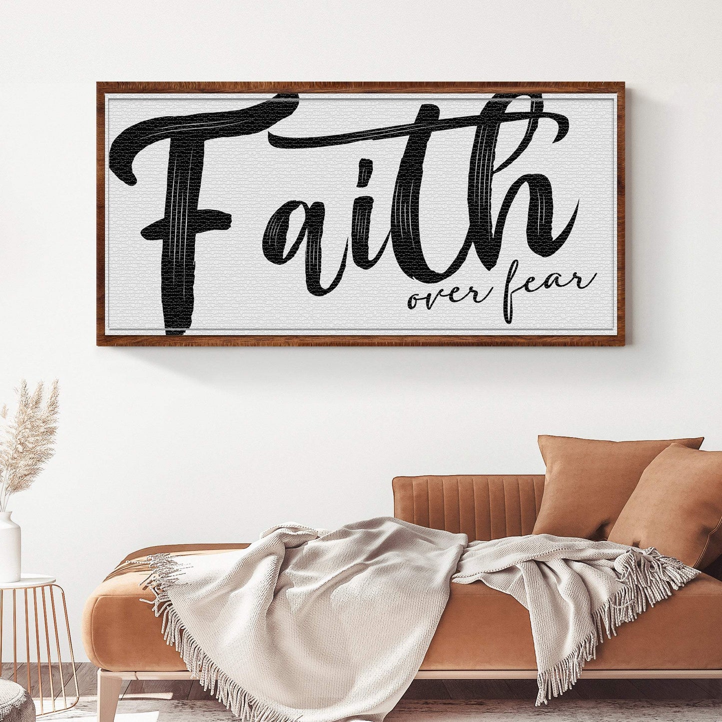 Faith Over Fear Faith Sign II - Tailored Canvases - Flyclothing LLC