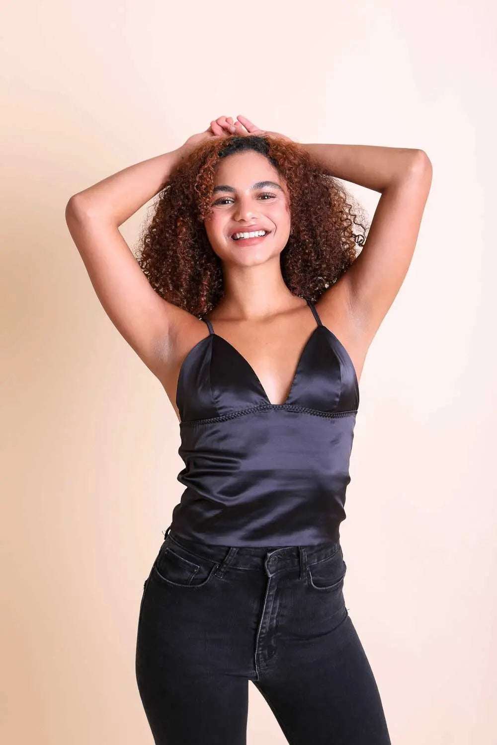 Satin Crop Top - Boho Clothing and Accessories - Flyclothing LLC