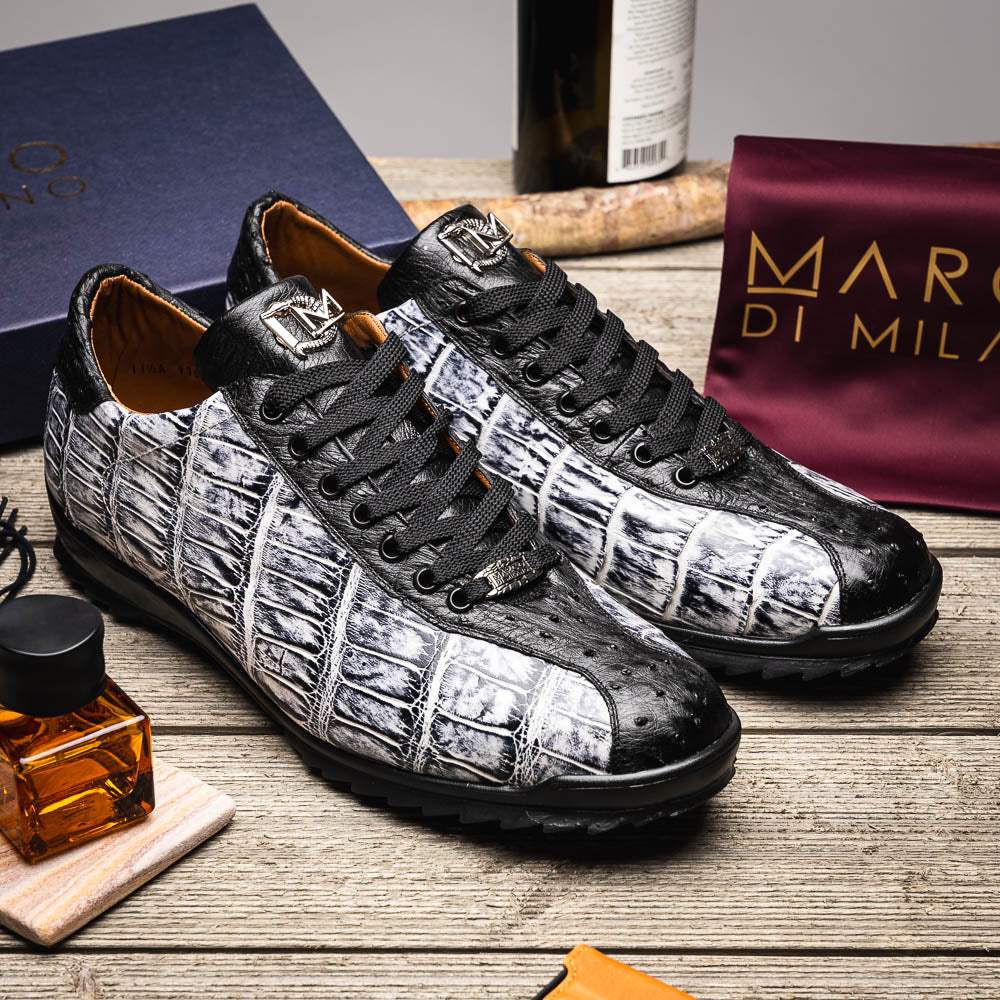 Saulo Newspaper / Black - Marco Di Milano - Flyclothing LLC