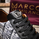Saulo Newspaper / Black - Marco Di Milano - Flyclothing LLC