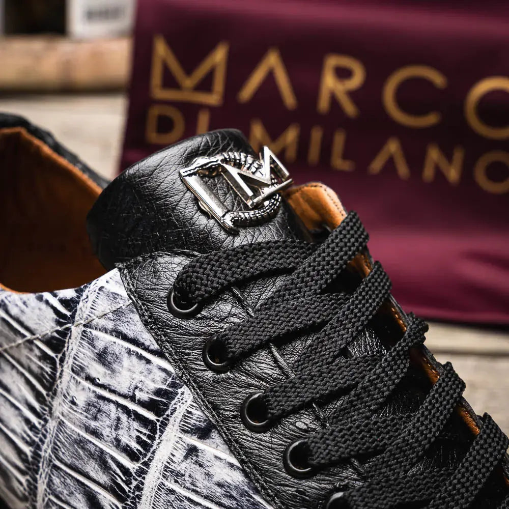 Saulo Newspaper / Black - Marco Di Milano - Flyclothing LLC