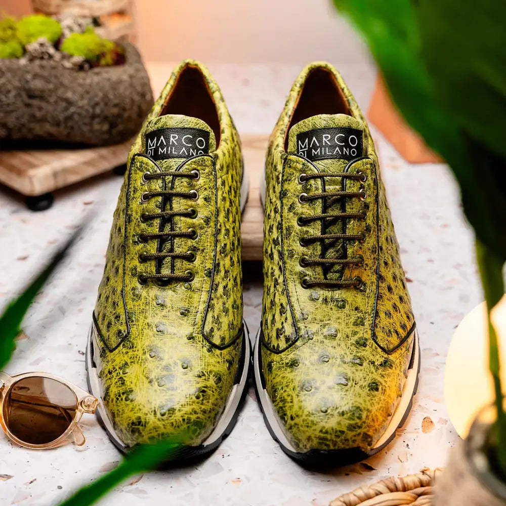 Scanno Antique Green - Marco Di Milano - Flyclothing LLC