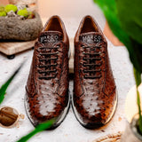 Scanno Antique Brown - Marco Di Milano - Flyclothing LLC