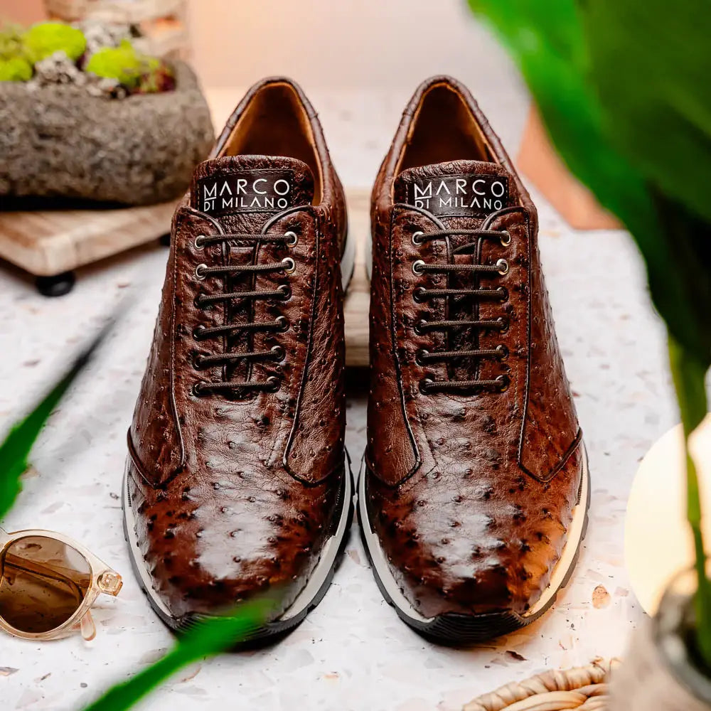 Scanno Antique Brown - Marco Di Milano - Flyclothing LLC