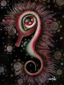 Black Market Art Company Seahorse Print
