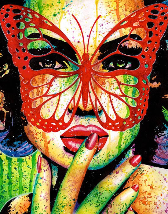 Black Market Art Company Secrets Print