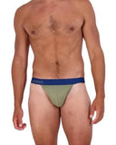 Wood Underwear olive thong - Wood Underwear