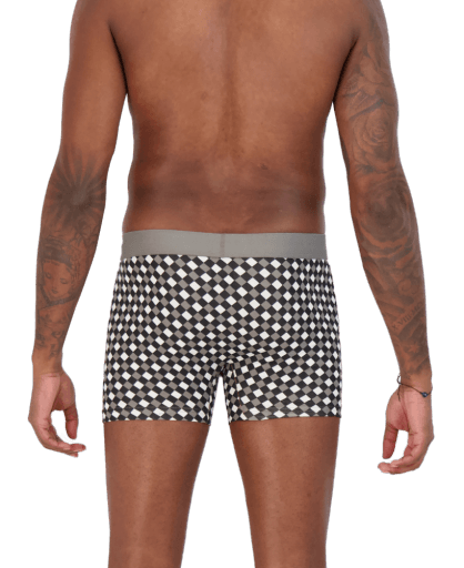 Wood Underwear bw dimension boxer brief w/fly - Wood Underwear - Flyclothing LLC