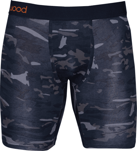 Wood Underwear forest camo biker brief w/fly - Wood Underwear - Flyclothing LLC