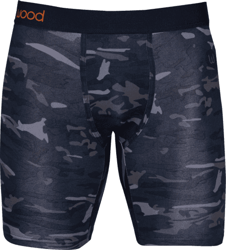 Wood Underwear forest camo biker brief w/fly - Wood Underwear - Flyclothing LLC