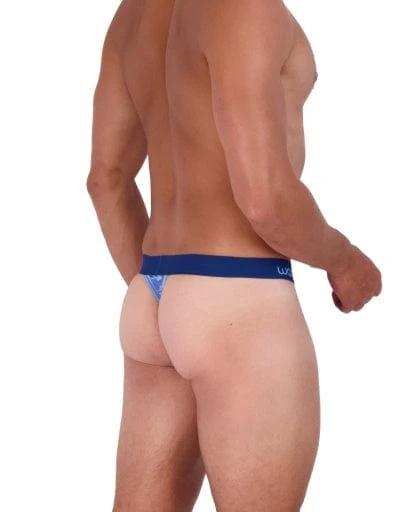 Wood Underwear blue camo thong - Wood Underwear - Flyclothing LLC