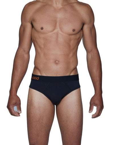 Wood Underwear black hip brief - Wood Underwear - Flyclothing LLC
