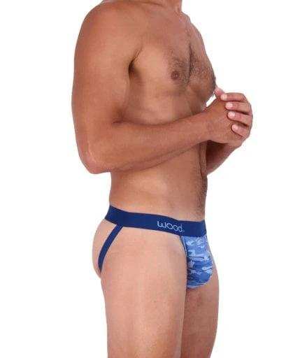 Wood Underwear blue camo jock - Wood Underwear - Flyclothing LLC
