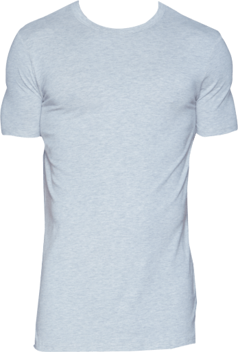 Wood Underwear heather grey crew neck undershirt