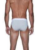 Wood Underwear heather grey hip brief - Wood Underwear