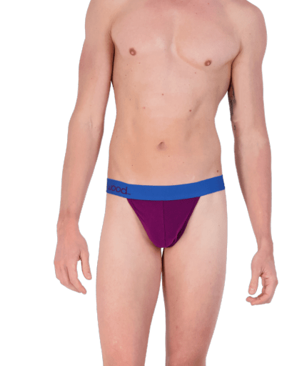 Wood Underwear dark purple thong