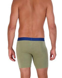 Wood Underwear olive biker brief w/fly - Wood Underwear
