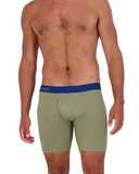 Wood Underwear olive biker brief w/fly - Wood Underwear