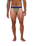 Wood Underwear olive thong - Wood Underwear