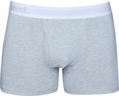 Wood Underwear heather grey boxer brief w/fly