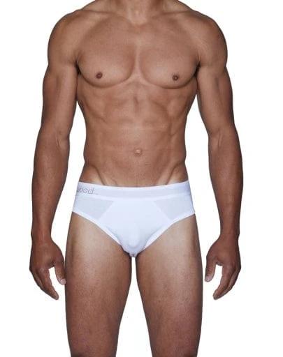 Wood Underwear white hip brief - Wood Underwear