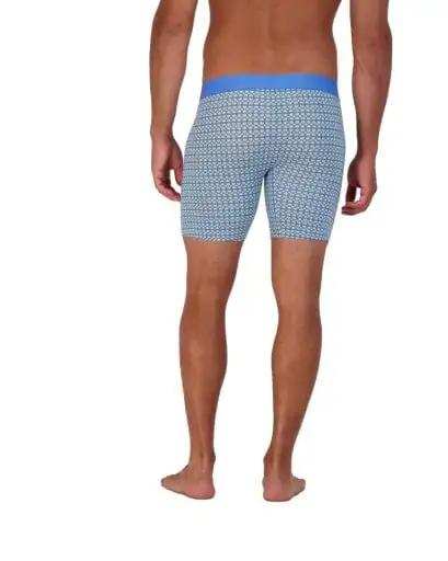 Wood Underwear steel blue rings biker brief w/fly - Wood Underwear - Flyclothing LLC