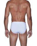 Wood Underwear white hip brief - Wood Underwear