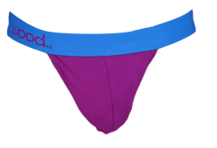 Wood Underwear grape thong