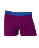 Wood Underwear dark purple boxer brief w/fly