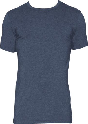 Wood Underwear charcoal heather crew neck undershirt - Wood Underwear - Flyclothing LLC