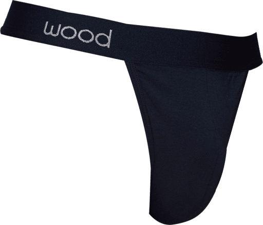 Wood Underwear black thong - Wood Underwear - Flyclothing LLC