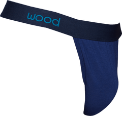Wood Underwear deep space blue thong