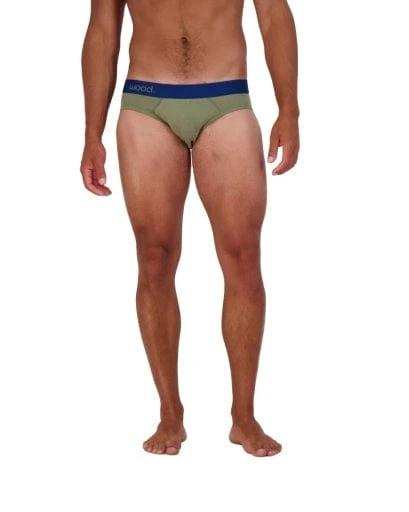 Wood Underwear olive hip brief - Wood Underwear - Flyclothing LLC