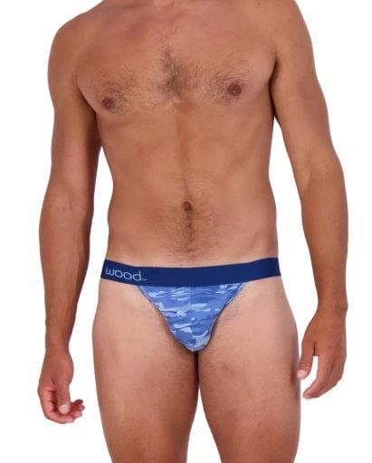 Wood Underwear blue camo jock - Wood Underwear