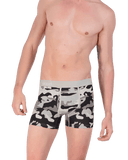 Wood Underwear ghost camo boxer brief w/fly