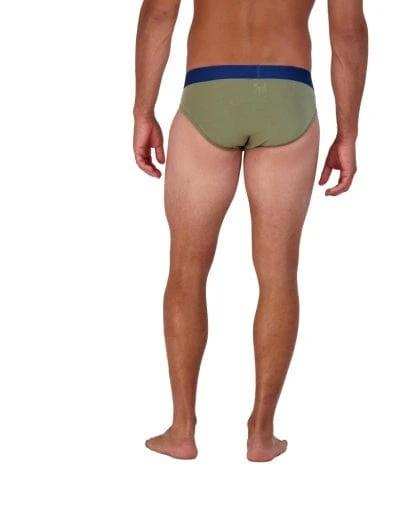 Wood Underwear olive hip brief - Wood Underwear - Flyclothing LLC