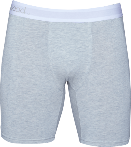 Wood Underwear heather grey biker brief