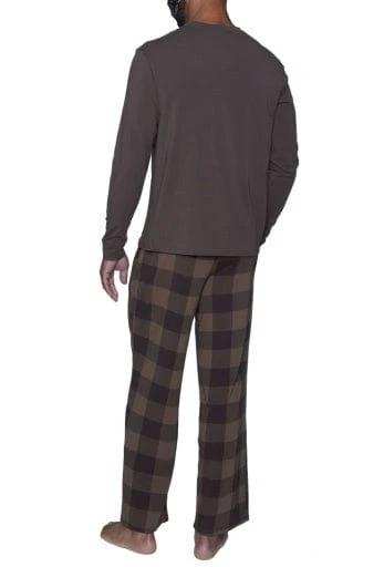 Wood Underwear chestnut checkers lounge pant - Wood Underwear - Flyclothing LLC