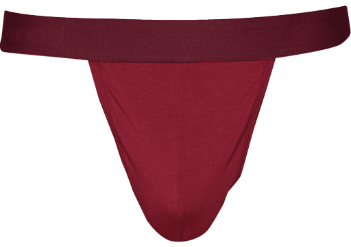 Wood Underwear burgundy red thong - Wood Underwear - Flyclothing LLC