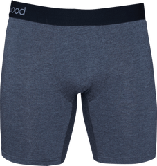 Wood Underwear charcoal heather biker brief