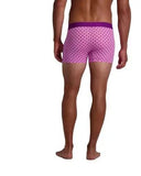 Wood Underwear purple interlock boxer brief w/fly - Wood Underwear