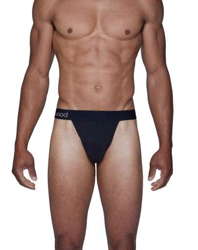 Wood Underwear black jock - Wood Underwear - Flyclothing LLC